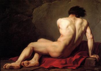 雅尅-路易 大衛 Male Nude known as Patroclus
